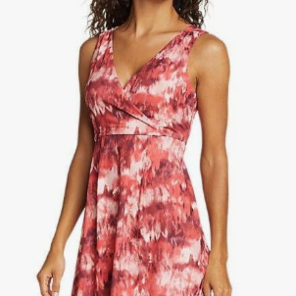 Women's Aster Crossover Dress - Print